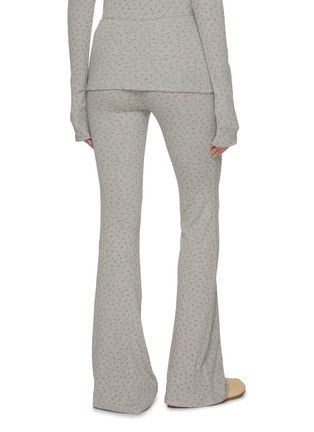 背面 - 点击放大 - SUNDAYFRUITMARKET - Flower Layered Flared Cotton Pants