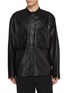 首图 - 点击放大 - LEMAIRE - Band Collar Leather Overshirt
