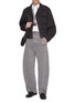模特儿示范图 - 点击放大 - LEMAIRE - Garment Dyed Short Cotton Twill Utility Jacket