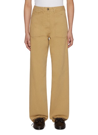 首图 - 点击放大 - NOTHING WRITTEN - Pet Selvage Cotton Pants