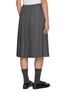 背面 - 点击放大 - NOTHING WRITTEN - Pleated Wool Blend Midi Skirt
