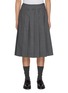 首图 - 点击放大 - NOTHING WRITTEN - Pleated Wool Blend Midi Skirt