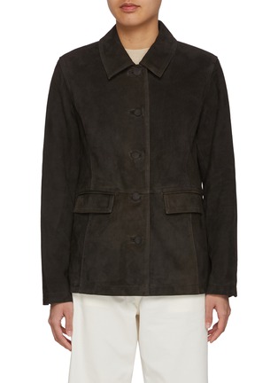 首图 - 点击放大 - NOTHING WRITTEN - Rona Suede Leather Jacket