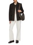 模特儿示范图 - 点击放大 - NOTHING WRITTEN - Rona Suede Leather Jacket