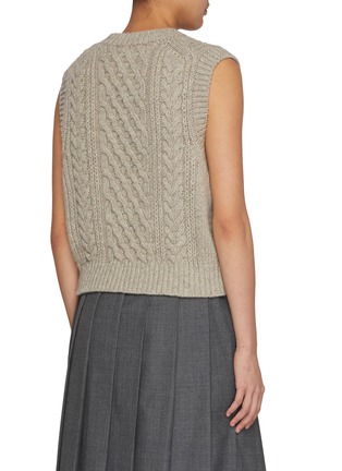 背面 - 点击放大 - NOTHING WRITTEN - Latti Wool Blend Knit Vest