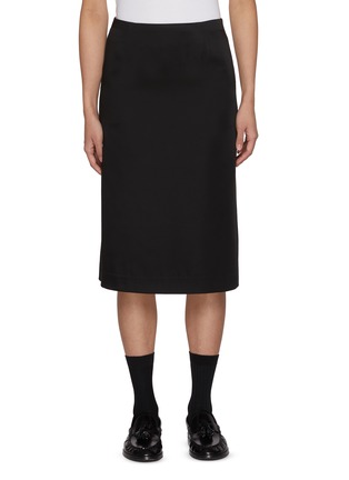 首图 - 点击放大 - NOTHING WRITTEN - Lola Satin Midi Skirt