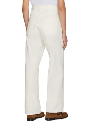 背面 - 点击放大 - NOTHING WRITTEN - Eden Washed Cotton Blend Pants