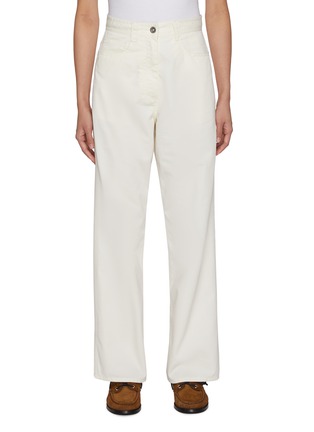 首图 - 点击放大 - NOTHING WRITTEN - Eden Washed Cotton Blend Pants