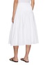 背面 - 点击放大 - NOTHING WRITTEN - Bona Pleated Cotton Midi Skirt