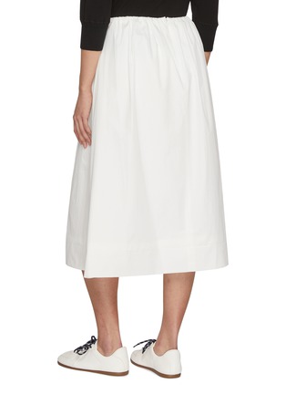 背面 - 点击放大 - NOTHING WRITTEN - Toi A-line Cotton Midi Skirt