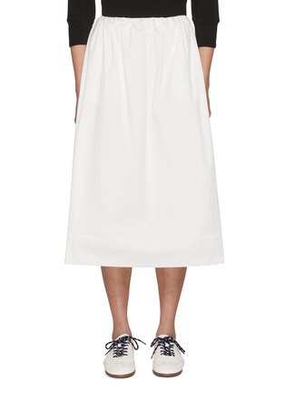首图 - 点击放大 - NOTHING WRITTEN - Toi A-line Cotton Midi Skirt