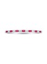 首图 - 点击放大 - LC COLLECTION JEWELLERY - Diamond Ruby 18K White Gold Bangle
