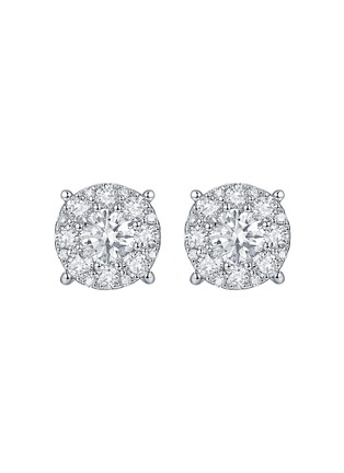 首图 - 点击放大 - LC COLLECTION JEWELLERY - Diamond 18K White Gold Earrings