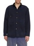 首图 - 点击放大 首图 - 点击放大 - MAISON MARGIELA - Corduroy Collar Herringbone Cotton Sports Jacket