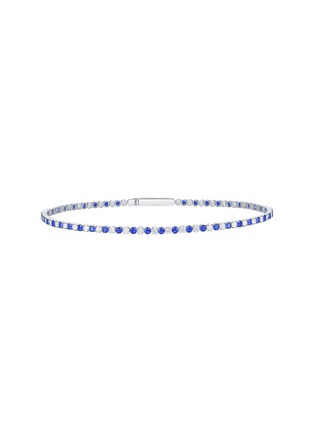 首图 - 点击放大 - LC COLLECTION JEWELLERY - Diamond Sapphire 18K White Gold Bracelet