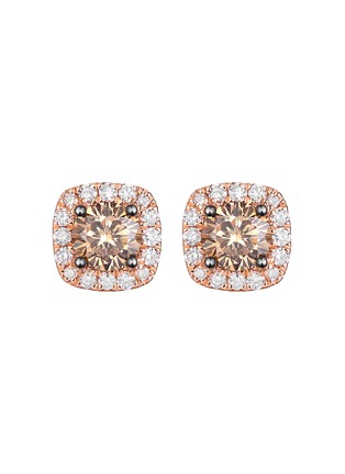 首图 - 点击放大 - LC COLLECTION JEWELLERY - Diamond 18K Rose Gold Earrings