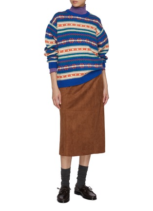模特儿示范图 - 点击放大 - SIENNE - Essential Long Sleeve Top