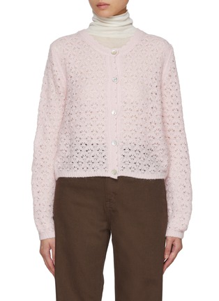 首图 - 点击放大 - SIENNE - Swan Crochet Cardigan