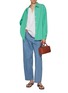 模特儿示范图 - 点击放大 - SIENNE - Mia Button Up Shirt