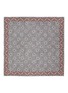模特儿示范图 - 点击放大 - BRUNELLO CUCINELLI - Patterned Silk Pocket Square