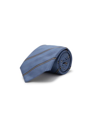 首图 - 点击放大 - BRUNELLO CUCINELLI - Diagonal Stripe Silk Tie