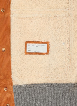  - BRUNELLO CUCINELLI - 皮毛一体夹克