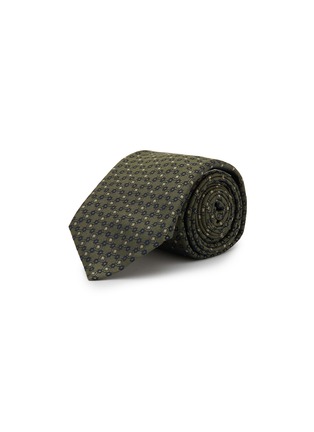 首图 - 点击放大 - BRUNELLO CUCINELLI - Geometric Pattern Silk Tie