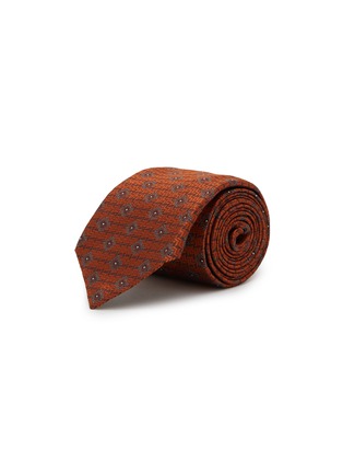 首图 - 点击放大 - BRUNELLO CUCINELLI - Geometric Pattern Silk Tie