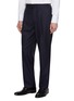 细节 - 点击放大 - BRUNELLO CUCINELLI - Single Breasted Wool Silk Twill Tuxedo Suit