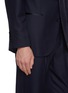 细节 - 点击放大 - BRUNELLO CUCINELLI - Single Breasted Wool Silk Twill Tuxedo Suit