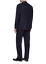 背面 - 点击放大 - BRUNELLO CUCINELLI - Single Breasted Wool Silk Twill Tuxedo Suit