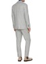 背面 - 点击放大 - BRUNELLO CUCINELLI - Double Breasted Silk Wool Cashmere Suit