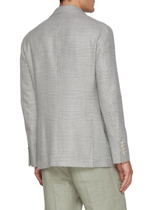 背面 - 点击放大 - BRUNELLO CUCINELLI - Check Single Breasted Blazer