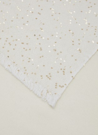 细节 - 点击放大 - JOVENS - Sequined Cashmere Shawl