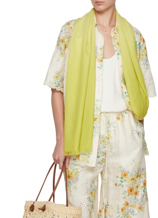 模特儿示范图 - 点击放大 - JOVENS - Ombré Cashmere Shawl