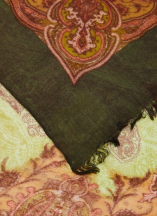 细节 - 点击放大 - JOVENS - Paisley Print Cashmere Scarf