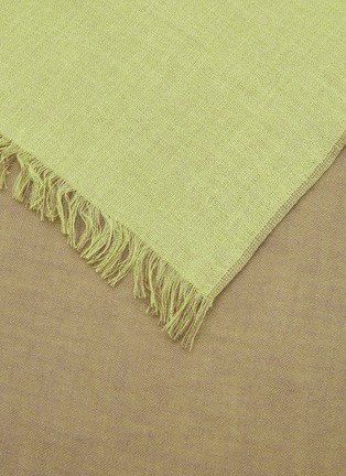 细节 - 点击放大 - JOVENS - Bi-color Cashmere Shawl Scarf