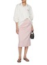 模特儿示范图 - 点击放大 - SIENNE - Sandy Lace Skirt
