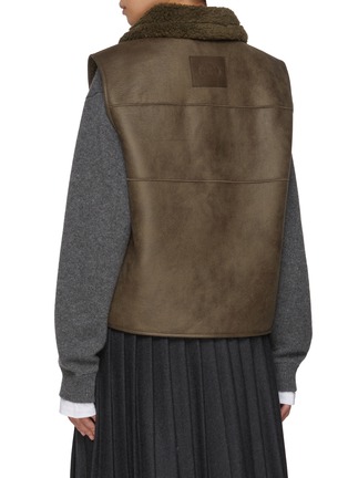 背面 - 点击放大 - SIENNE - Rodin Mustang Faux Leather Vest
