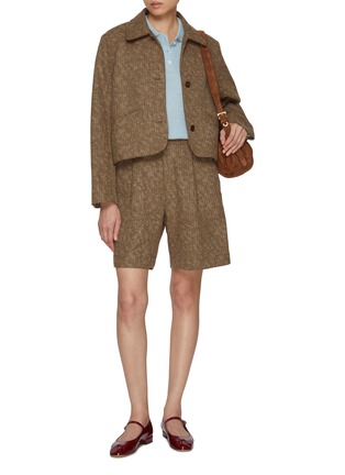 模特儿示范图 - 点击放大 - SIENNE - German Knit Jacket