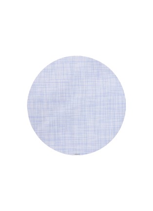 首图 –点击放大 - CHILEWICH - Basketweave Round Placemat — Periwinkle