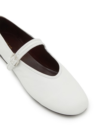 细节 - 点击放大 - THE ROW - Boheme MJ Leather Mary Jane Flats