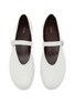 模特儿示范图 - 点击放大 - THE ROW - Boheme MJ Leather Mary Jane Flats
