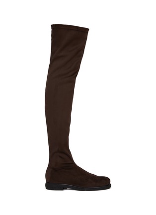 首图 - 点击放大 - RODO - Stretch Vegan Suede Over-The-Knee Boots