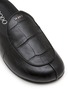细节 - 点击放大 - RODO - Croc Print Leather Slides