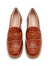 细节 - 点击放大 - RODO - Printed Leather Loafers