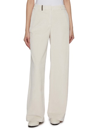 首图 - 点击放大 - PESERICO - Corduroy Cotton Blend Suiting Pants