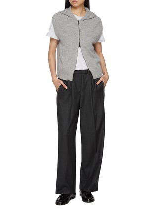 模特儿示范图 - 点击放大 - PESERICO - Elasticated Waistband Pants