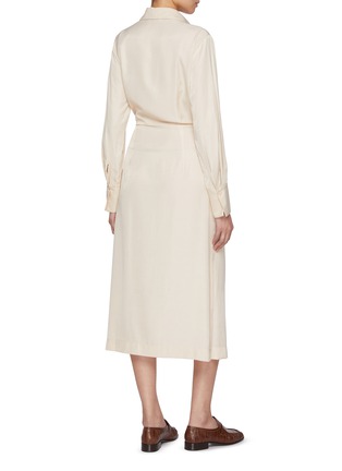 背面 - 点击放大 - PESERICO - Belted Shirt Dress