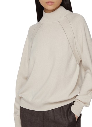  - PESERICO - Turtleneck Wool Silk Cashmere Knit Sweater